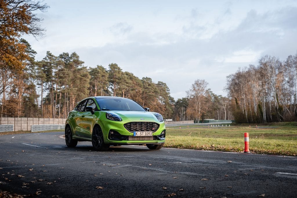 Ford Puma ST vert mine