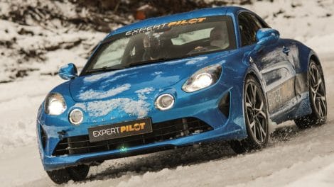 Alpine A110 circuit glace Abondance