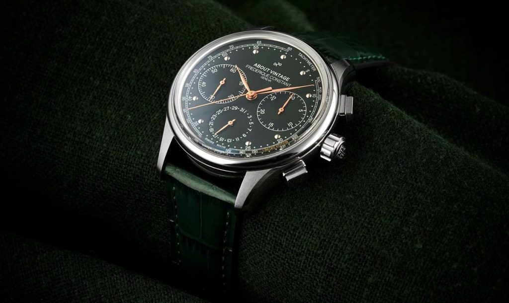 Frédérique Constant x About vintage Chronographe Flyback Manufacture 