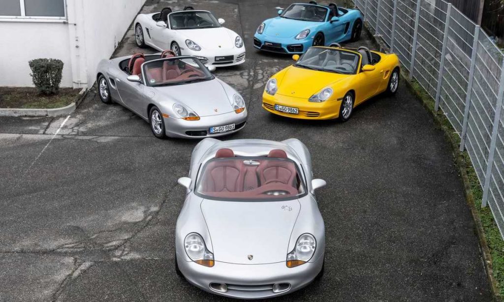 Porsche Boxster 25 ans (986, 987, 981, 718)
