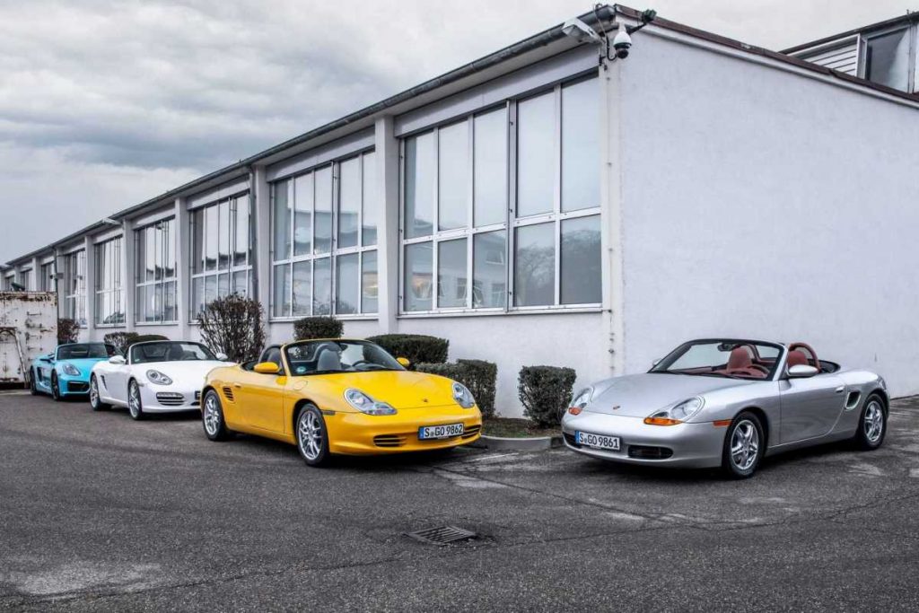 Porsche Boxster 25 ans (986, 987, 981, 718)