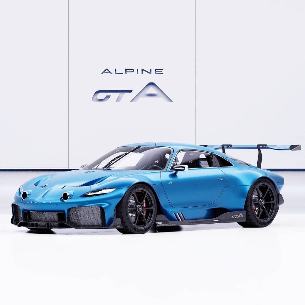 Alpine GTA Concept (2021) - Arseny Kostromin