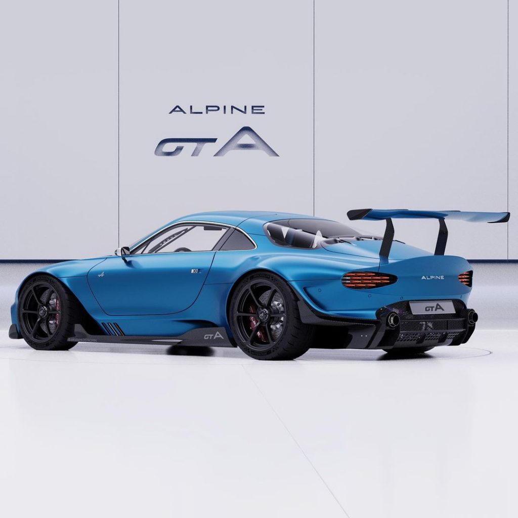 Alpine GTA Concept (2021) - Arseny Kostromin