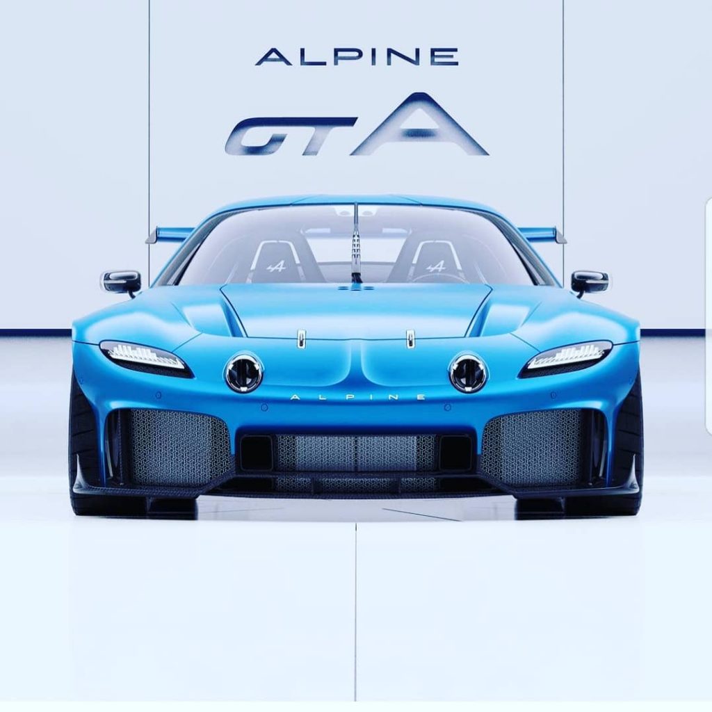 Alpine GTA Concept (2021) - Arseny Kostromin