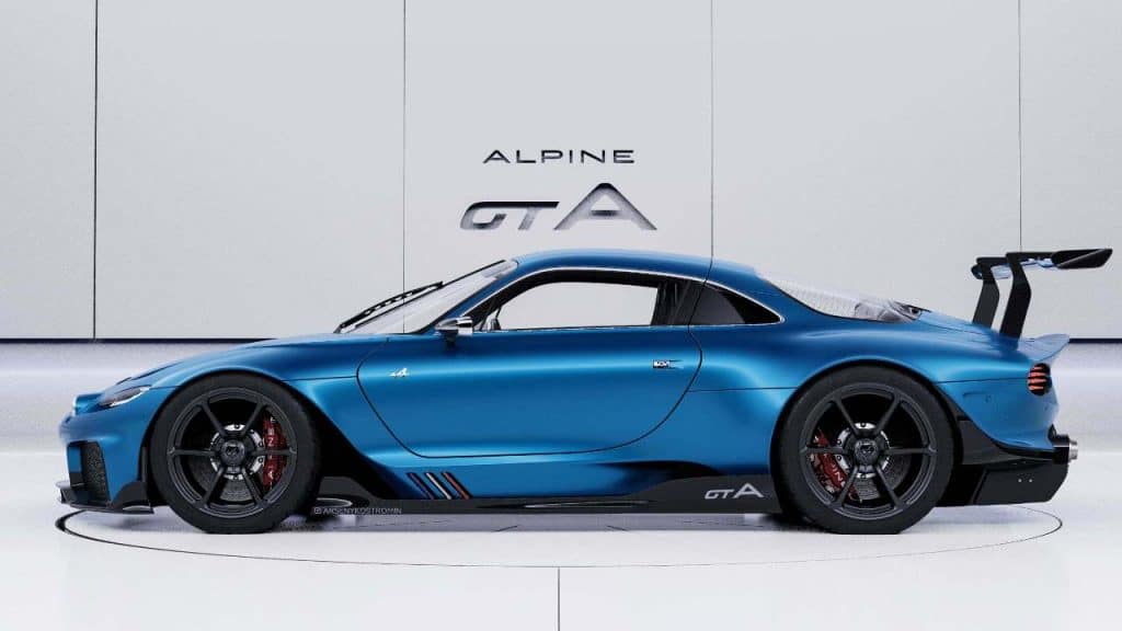 Alpine GTA Concept (2021) - Arseny Kostromin