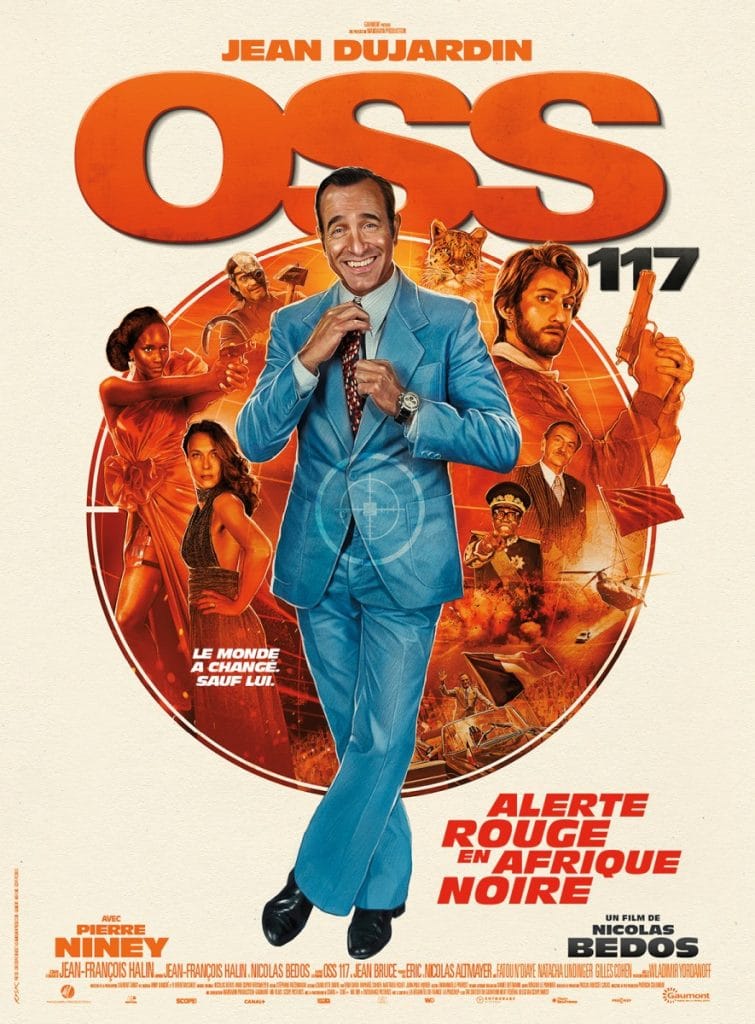 OSS 117 Alerte Rouge en Afrique noire Tissot chrono héritage auto 1973