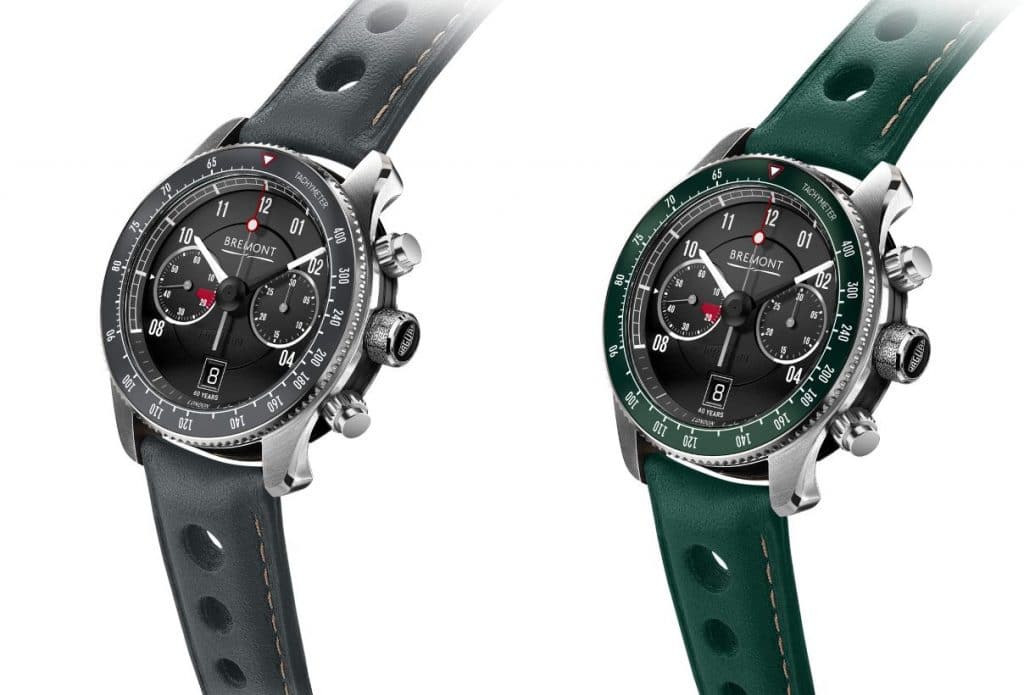 Bremont Jaguar E-Type 60th "Drop Everything Green" Set et "Flat Out Grey" Set