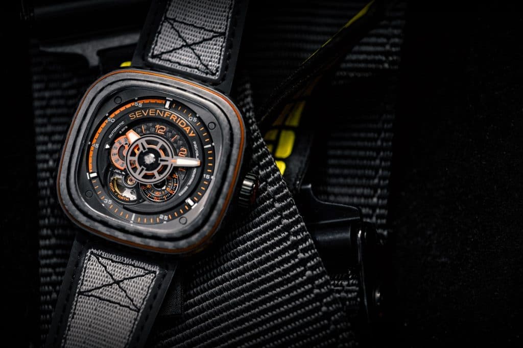 SevenFriday P3C/09 Orange Carbon