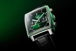 TAG Heuer Monaco "Green Dial Edition Limitée"