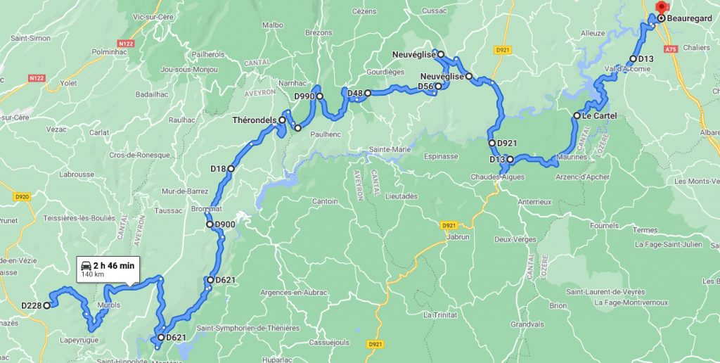 Jour 4 : De la Truyère aux sommets du Cantal