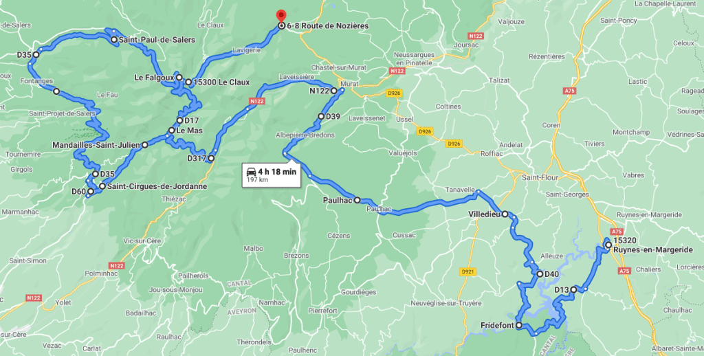 Jour 4 : De la Truyère aux sommets du Cantal