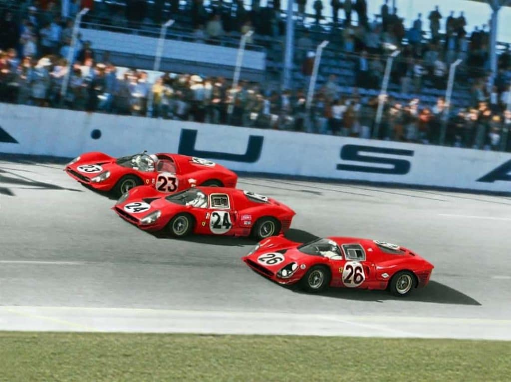 Daytona 1967 - Ferrari 330 P3/4, 330 P4 et 412 P