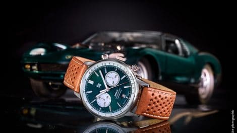 Lip Rallye 42 mm Chrono Auto Vert