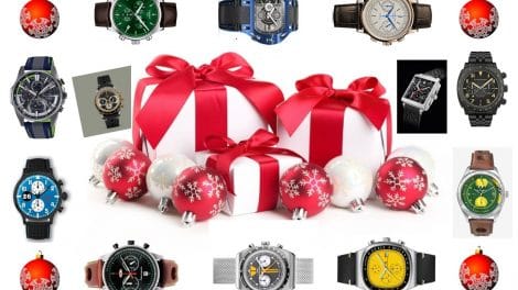 Noël 2021 - sélection de montres liées à l'automobile à moins de 1000 €