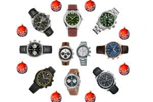Noël 2021 - sélection de montres liées à l'automobile entre 1000 € et 5000 €