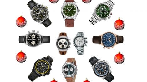 Noël 2021 - sélection de montres liées à l'automobile entre 1000 € et 5000 €