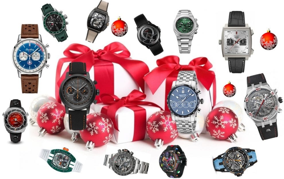 Noël 2021 - sélection de montres liées à l'automobile de plus de 5000 €