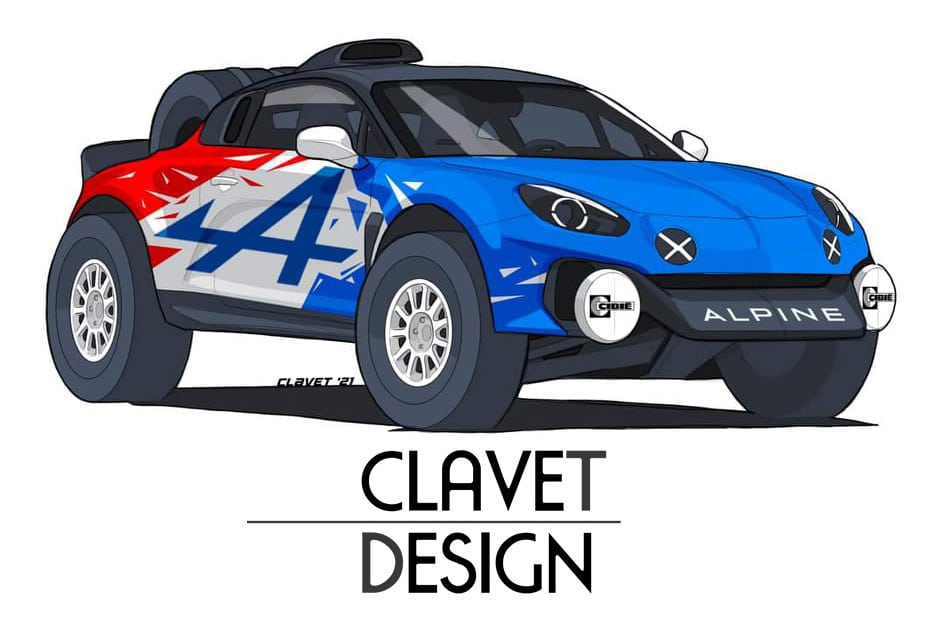 Alpine A110 Dakar Jpog Clavet