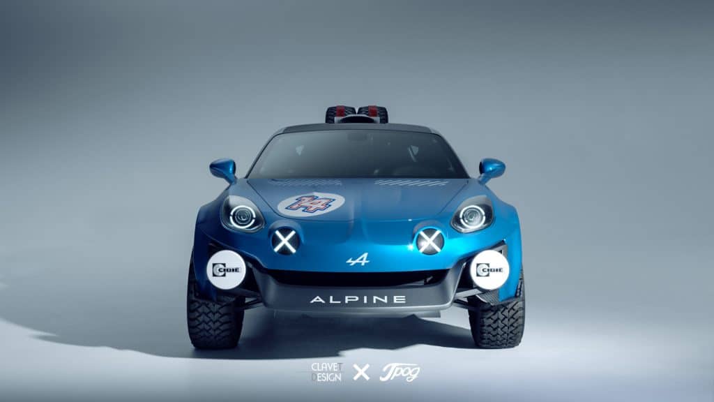 Alpine A110 Dakar Jpog Clavet