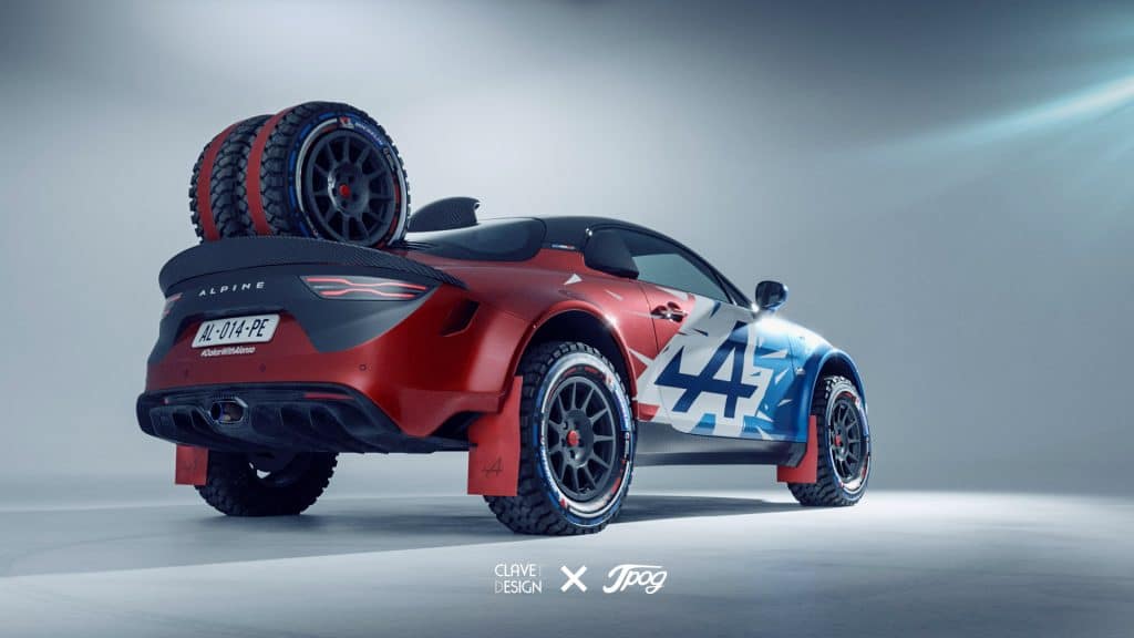 Alpine A110 Dakar Jpog Clavet