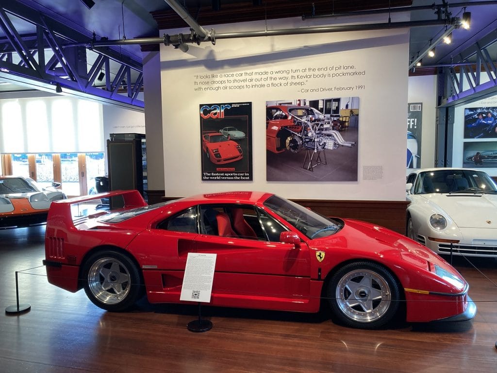 Musée Audrain Ferrari F40 1991