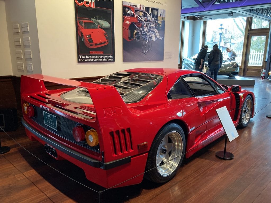 Musée Audrain Ferrari F40 1991