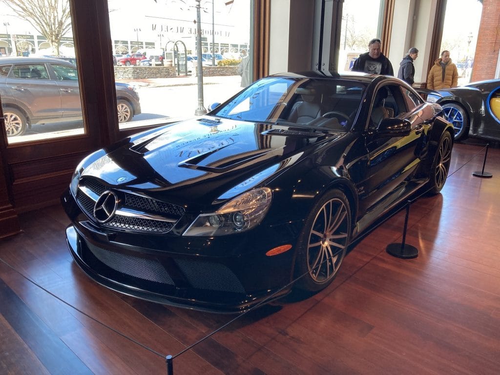 Musée Audrain Mercedes Benz SL65 Black Series AMG 2009