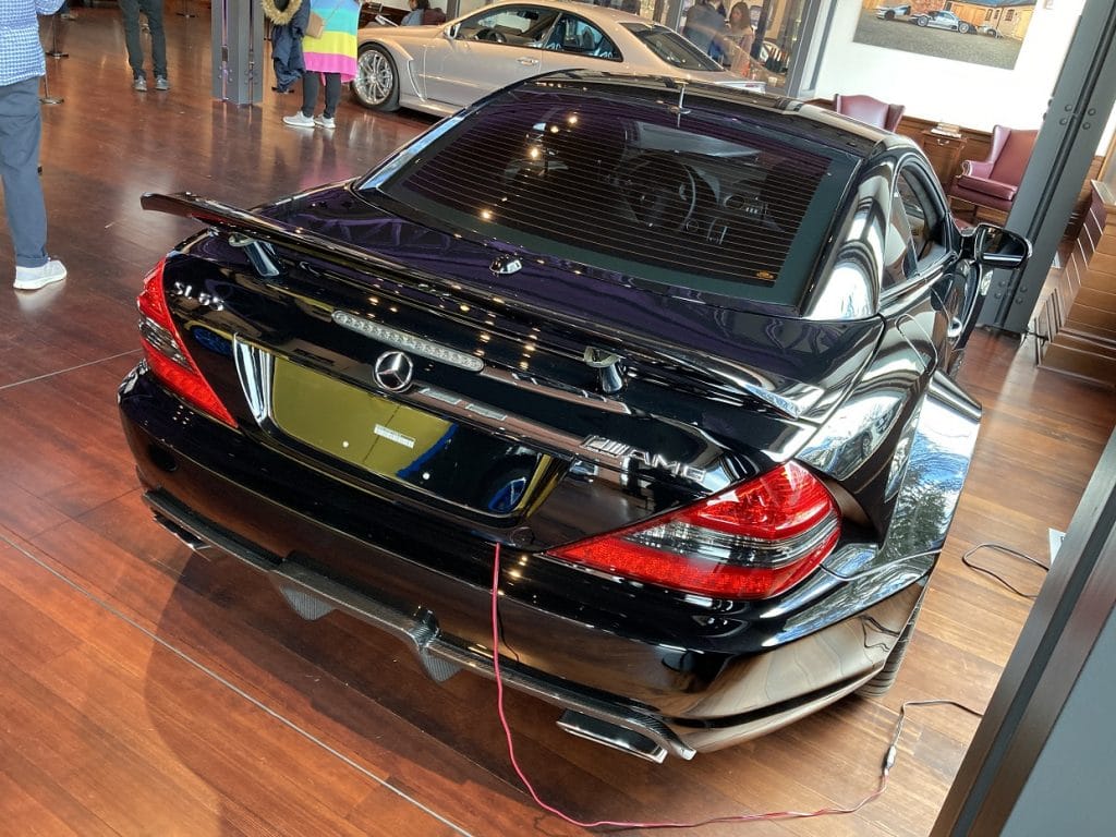 Musée Audrain Mercedes Benz SL65 Black Series AMG 2009