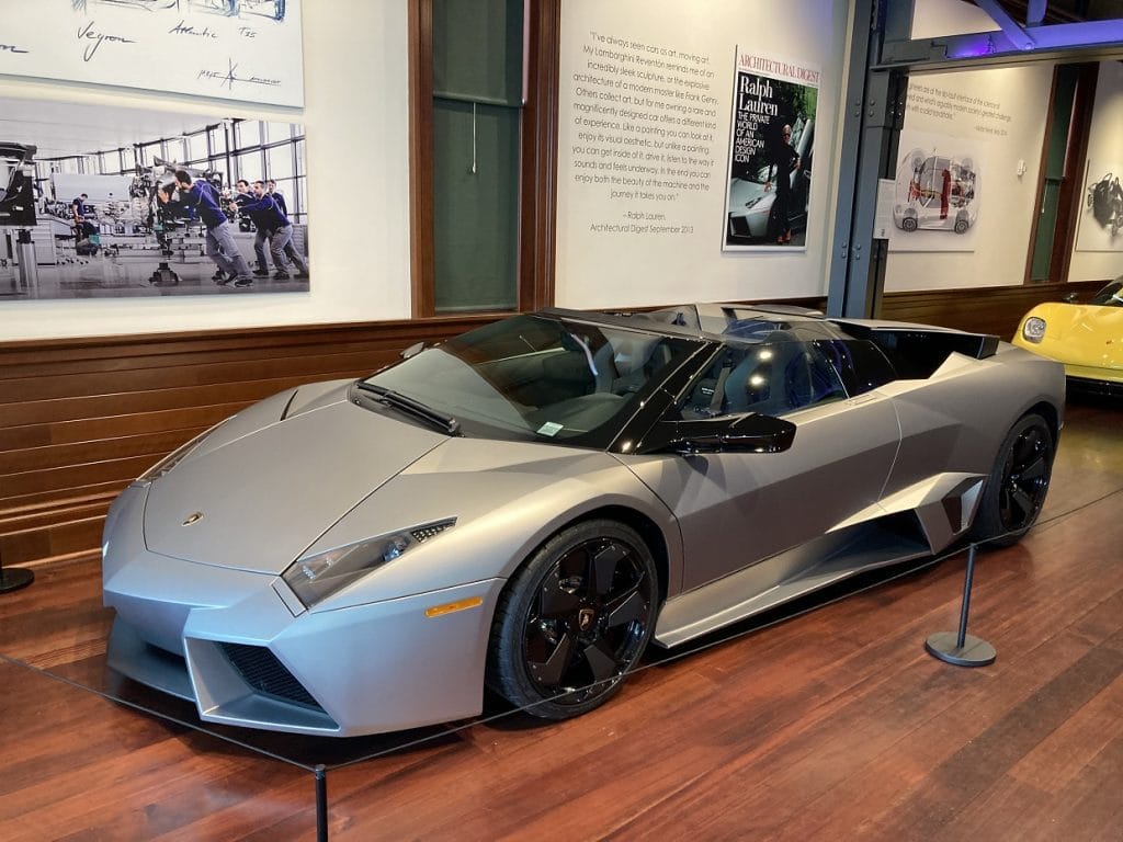Musée Audrain Lamborghini Reventon Roadster 2010