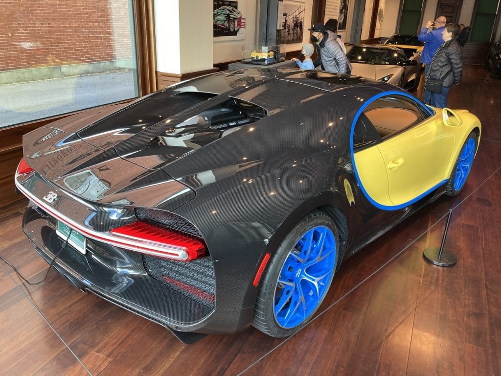 Musée Audrain Bugatti Chiron Sky View 2019