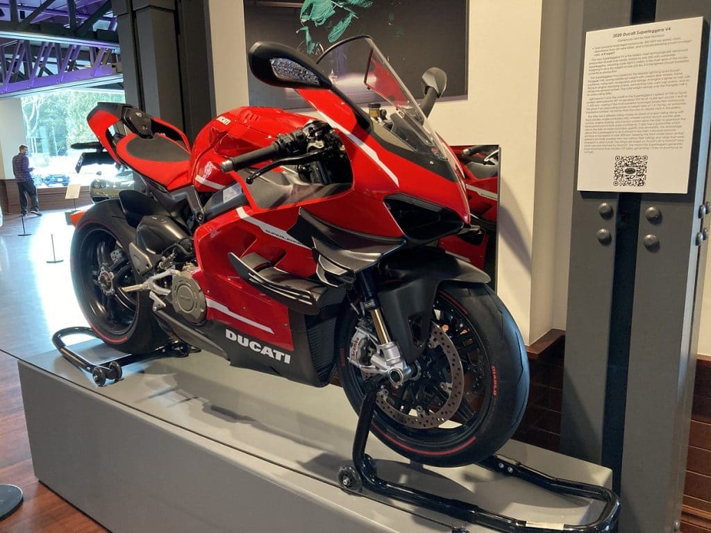 Musée Audrain Ducati Superleggera V4 2020