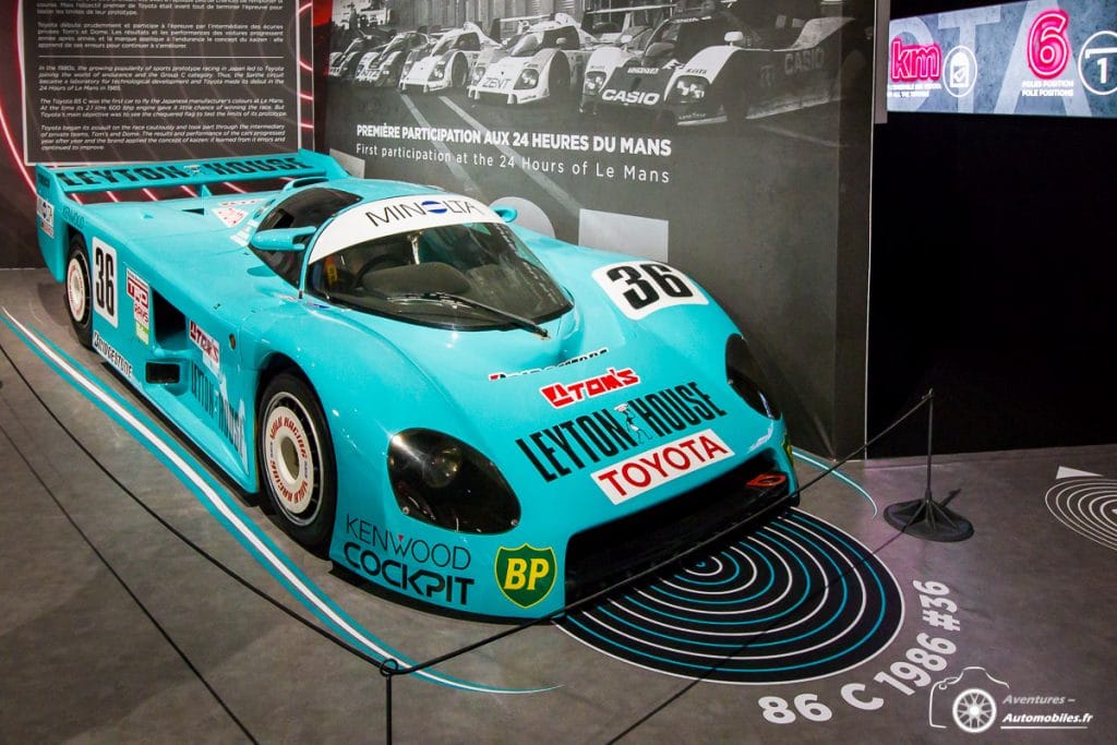 Expo Toyota au Musée du Circuit des 24 Heures du Mans