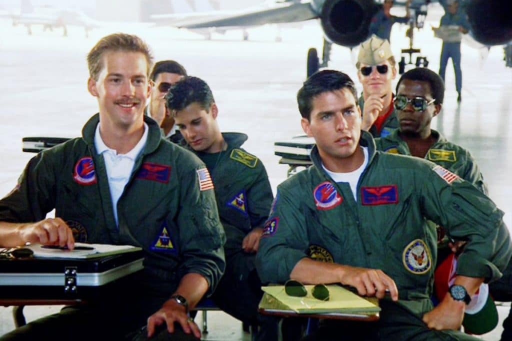 "Maverick" Tom Cruise (Top Gun 1986)