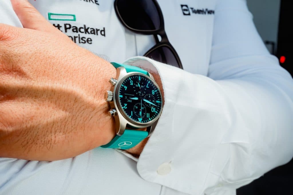 IWC Montre d'Aviateur Chronographe 41 Edition Mercedes-AMG Petronas F1 Team