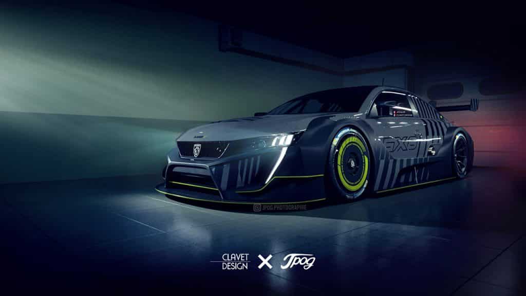 Peugeot 5X8 avant JPOG CLAVET DESIGN