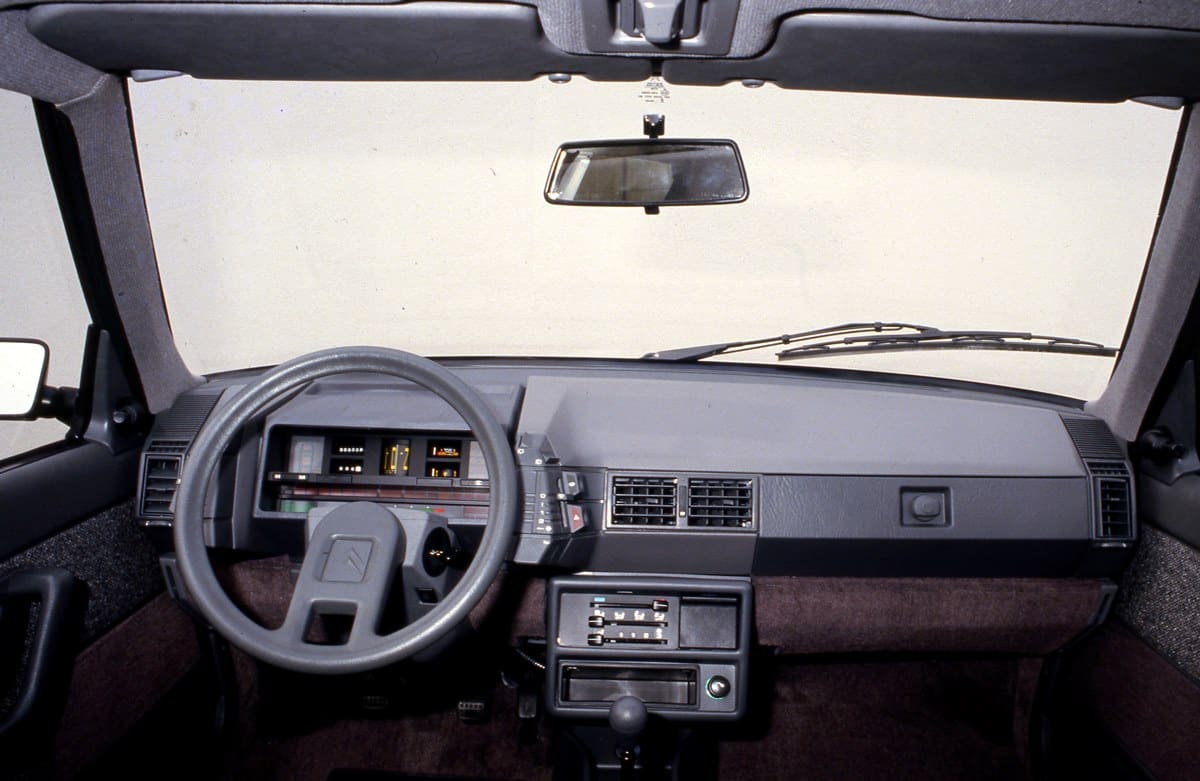 Citroën BX planche de bord (phase 1)