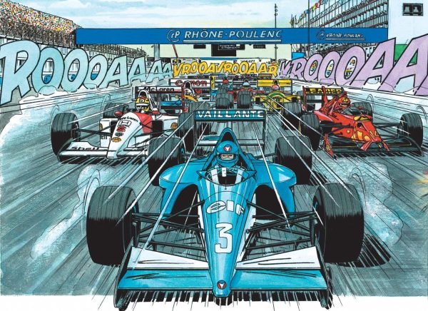Figurine De Collection Michel Vaillante - Speciale Indianapolis 1/43 Par Eaglemoss, état TBE (Très Bon État)