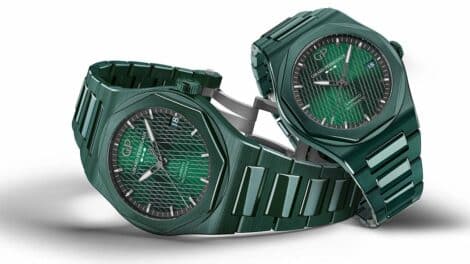 Girard-Perregaux Laureato Green Ceramic Aston Martin Edition