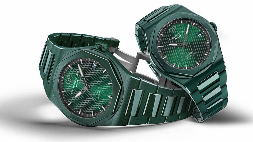 Girard-Perregaux Laureato Green Ceramic Aston Martin Edition