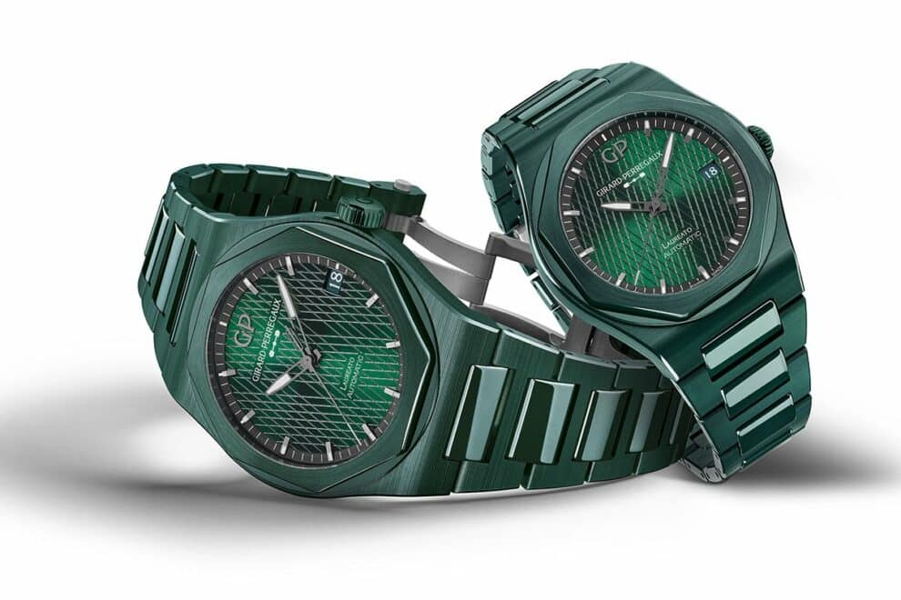 Girard-Perregaux Laureato Green Ceramic Aston Martin Edition