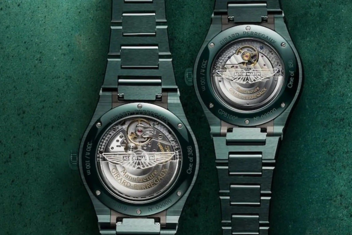 Girard-Perregaux Laureato Green Ceramic Aston Martin Edition