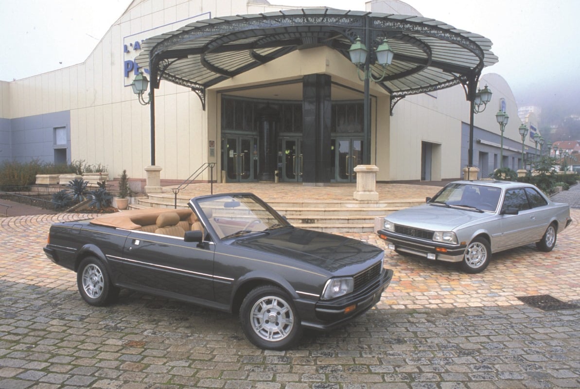 Peugeot cabriolet 505 US de 1982