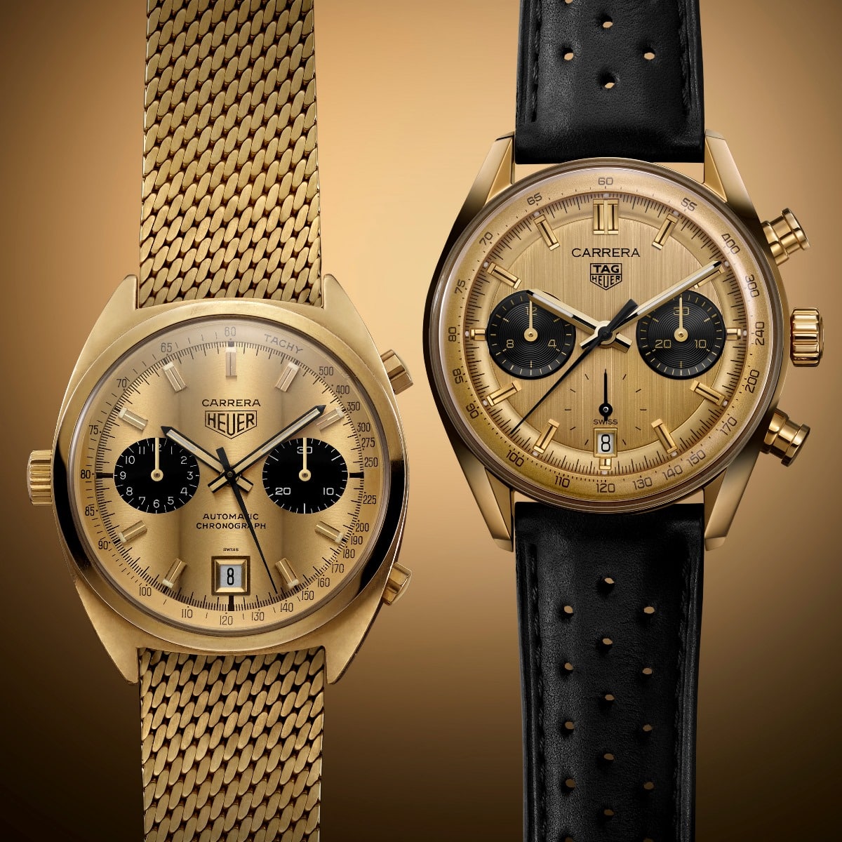 TAG Heuer Carrera Chronograph Gold (ref. CBS2240.FC8319)