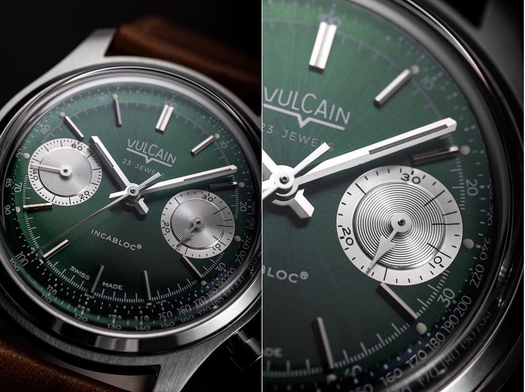 Vulcain Chronograph Green