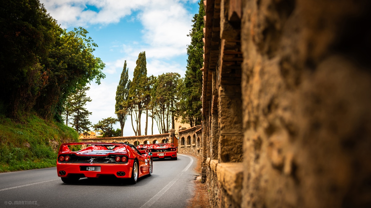 Ferrari F50 Legacy Tour 2025 - Quentin Martinez