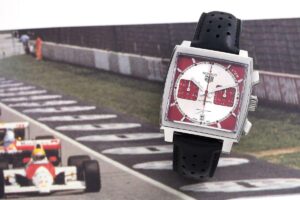 TAG HEUER CHRONOGRAPHE MONACO RED GRAND PRIX DE MONACO HISTORIQUE