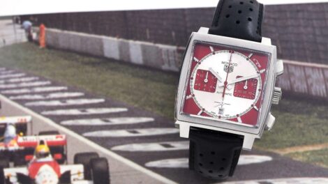 TAG HEUER CHRONOGRAPHE MONACO RED GRAND PRIX DE MONACO HISTORIQUE