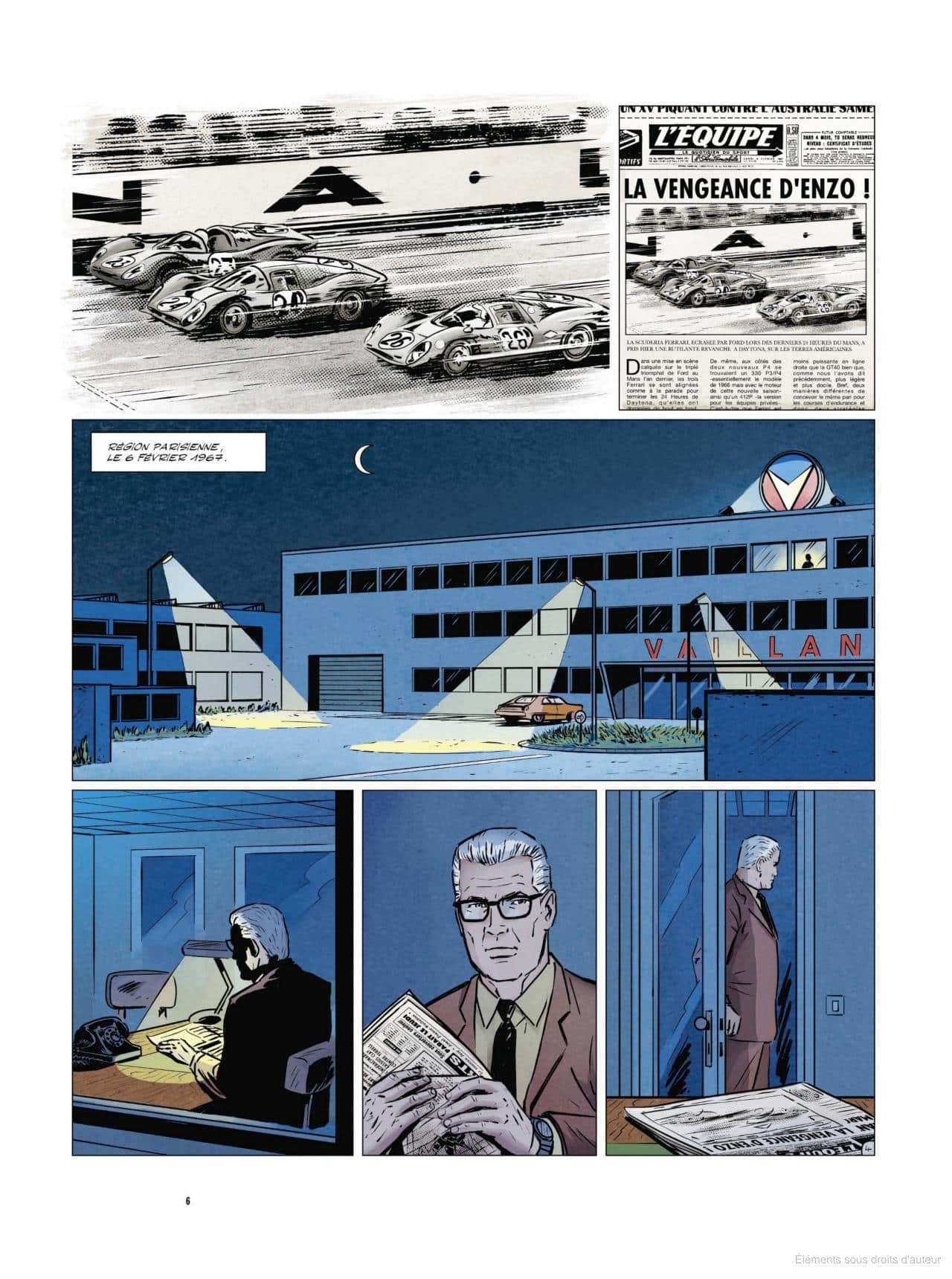 Michel Vaillant, Légendes tome 4, « La Course du Siècle »