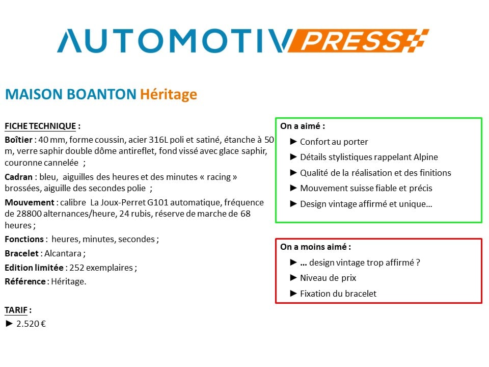 Maison Boanton Héritage - Remy Solnon