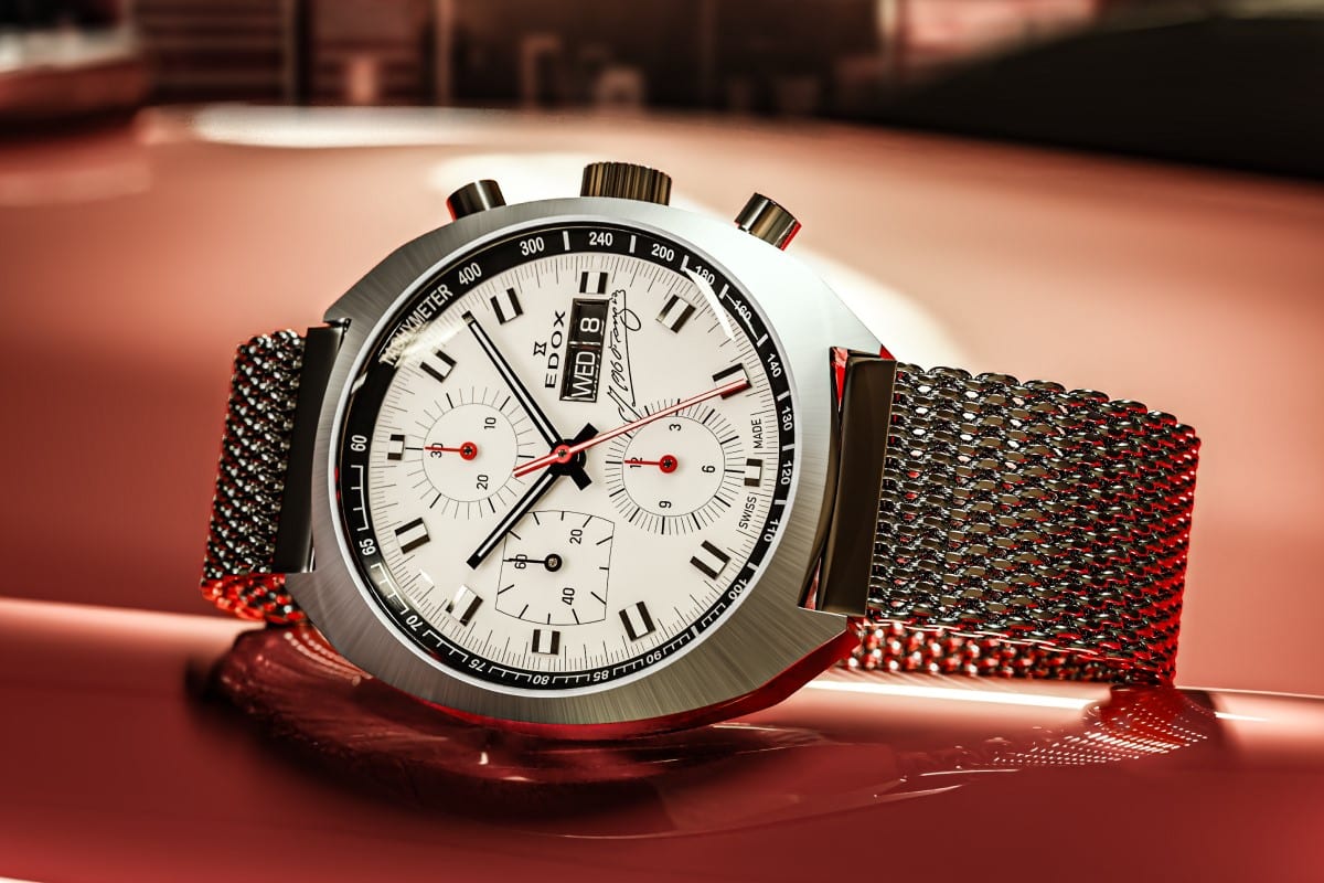 Edox Sportsman Chronograph Automatic Fangio Limited Edition